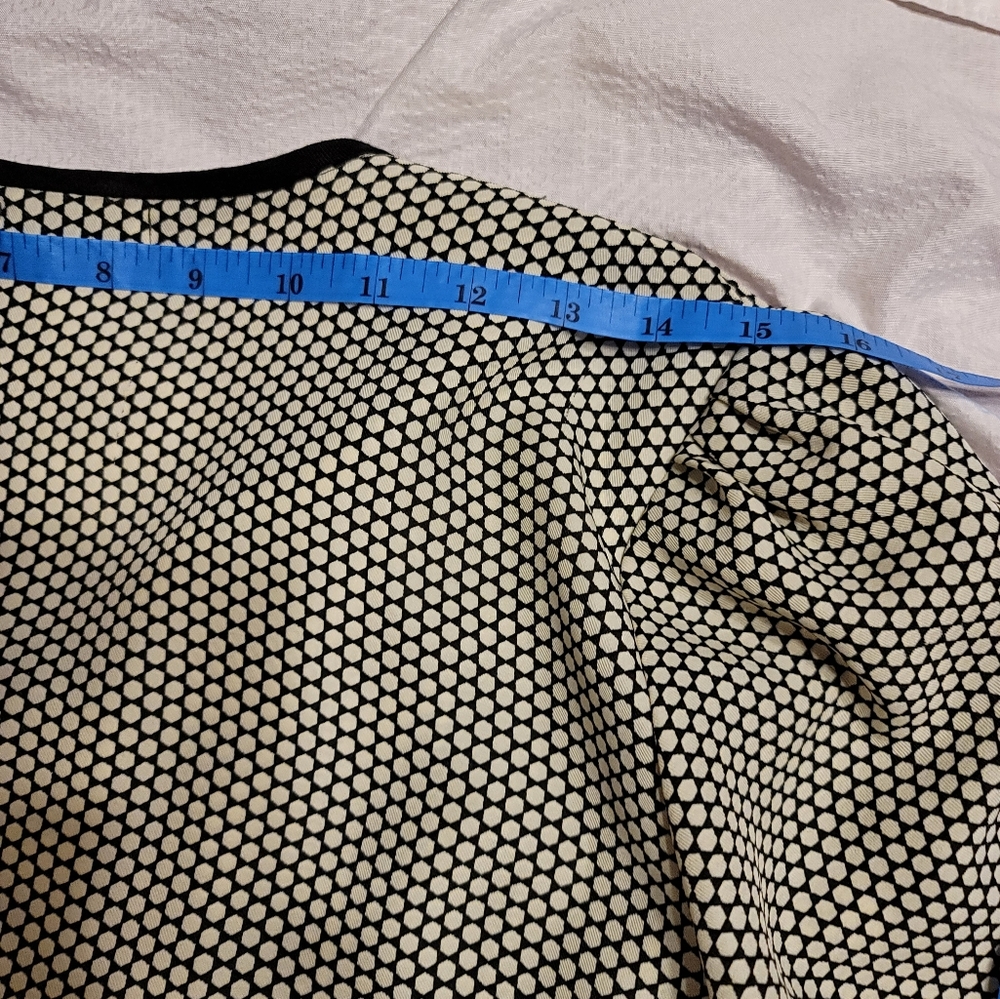 PRISTINE 90s Lady Di style her fave Polka Dot pleated skirt 2 pc suit dress - Picture 13 of 16